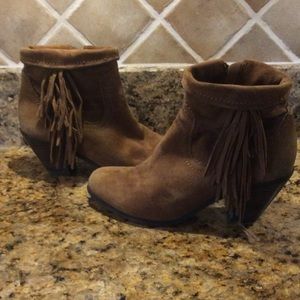 Sam Edelman Brown Suede Boots