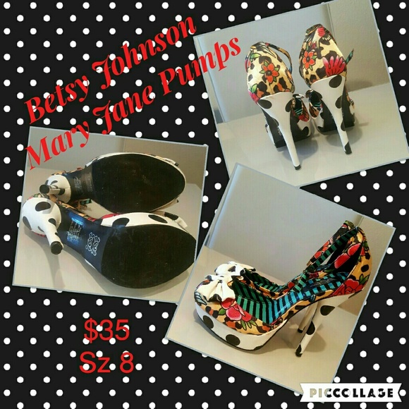Betsy Johnson Mary Jane Pumps