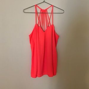 NWT fluorescent pink tank