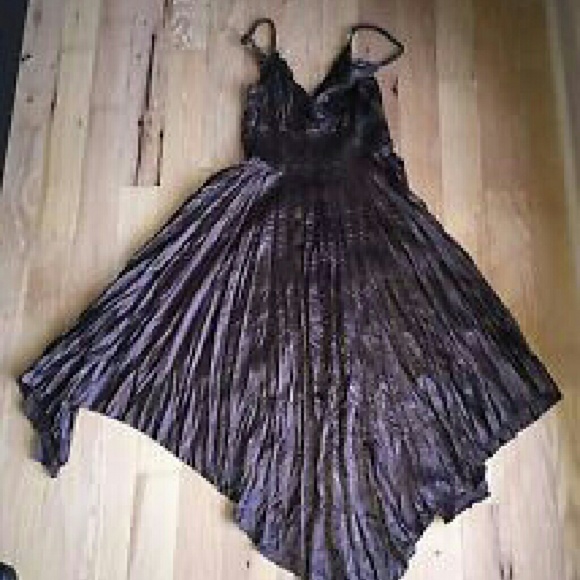 Express Dresses & Skirts - Express satin shark bite dress