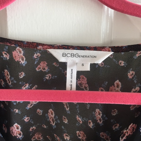 BCBG Generation Chiffon Romper - Picture 2 of 3