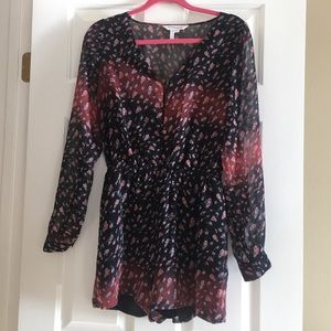 BCBG Generation Chiffon Romper