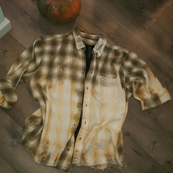 SOLD!!!!!! ORIGINAL GRUNGIE FLANNEL