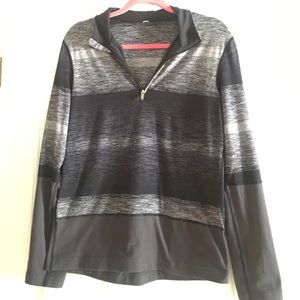 LuluLemon long sleeve half zip sweatshirt