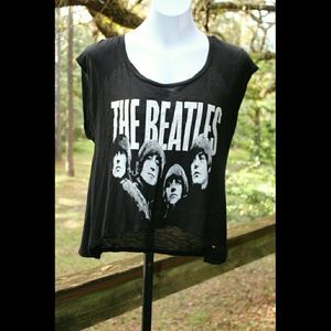 The Beatles black T-shirt