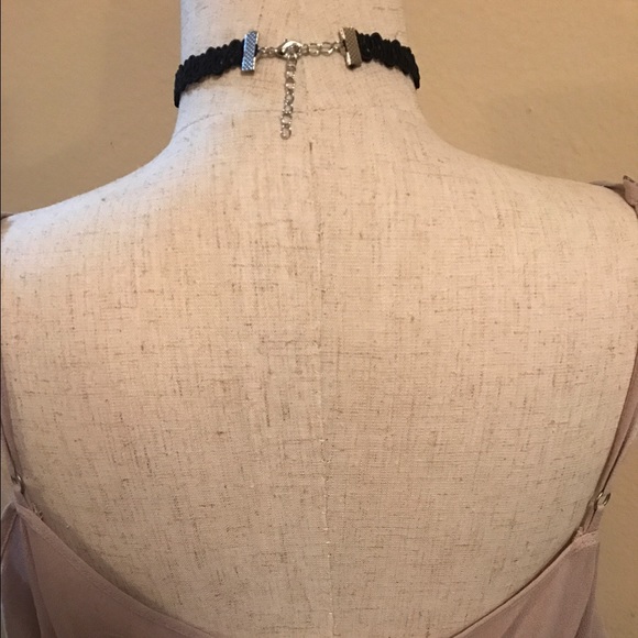 Flash sale black choker necklace wave design ❤️ - Picture 3 of 3