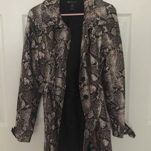 INC faux jacket