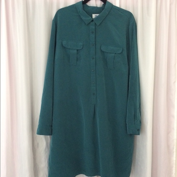 🔸Teal Shirt Dress🔸