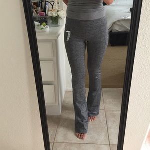 Forever 21 heathered dark grey yoga pants