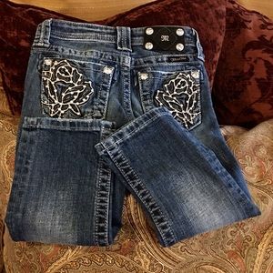 Kids size 8 Miss Me Capri