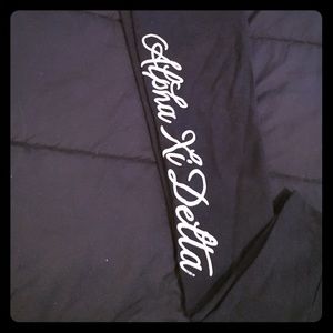 ALPHA XI DELTA - American Apparel - M - leggings