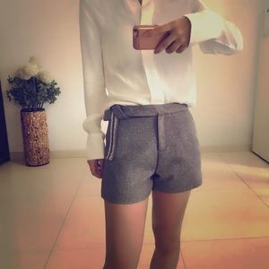 Grey woolen short, Good for autumn and winter