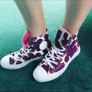 RARE NWT Converse x Marimekko high tops