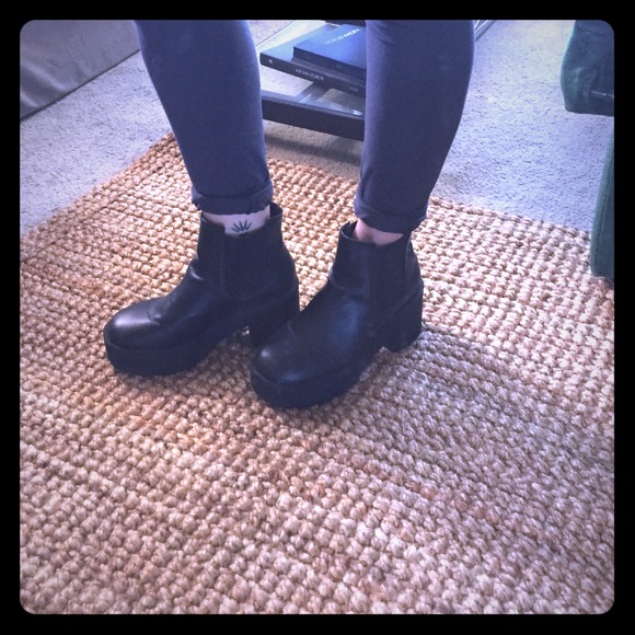 Chunky Platform Booties