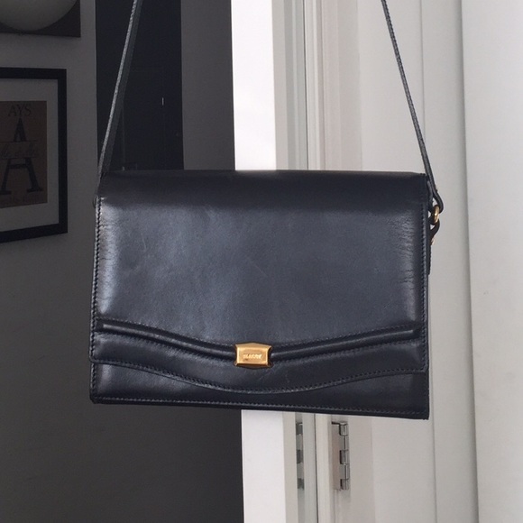 Authentic Bally Dark Navy Crossbody Bag