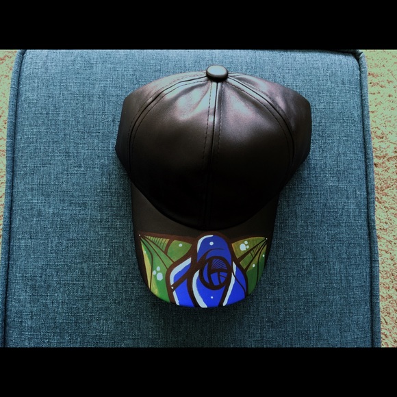 Hand-Painted "Rosie" Dad Cap.