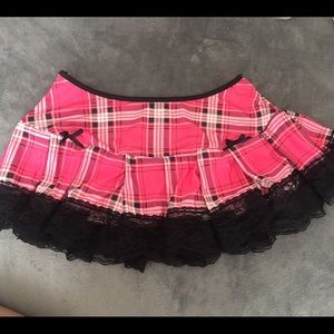 School girl costume skirt