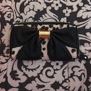 Leopard Betsy Johnson Wallet