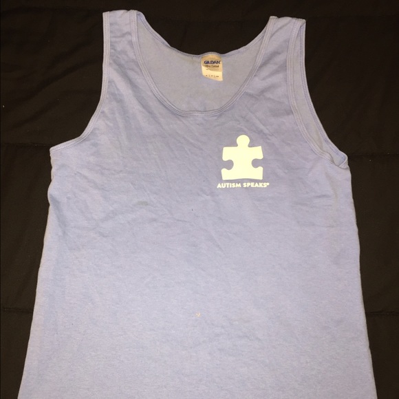 ALPHA XI DELTA Autism Speaks Philanthropy Tank - Picture 2 of 2