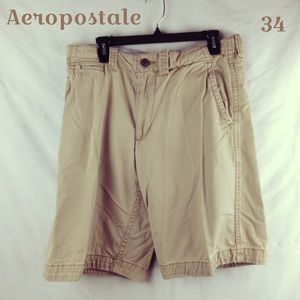 Aeropostale Men's Khaki Shorts