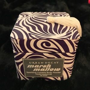 Urban Decay marshmallow sparkling body powder
