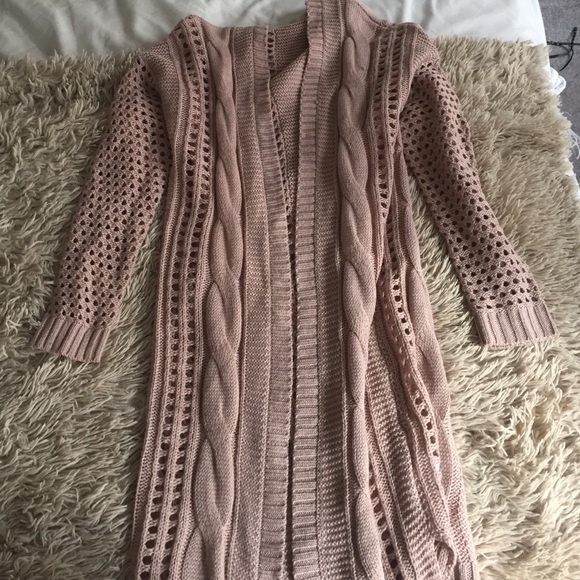 Long line sweater