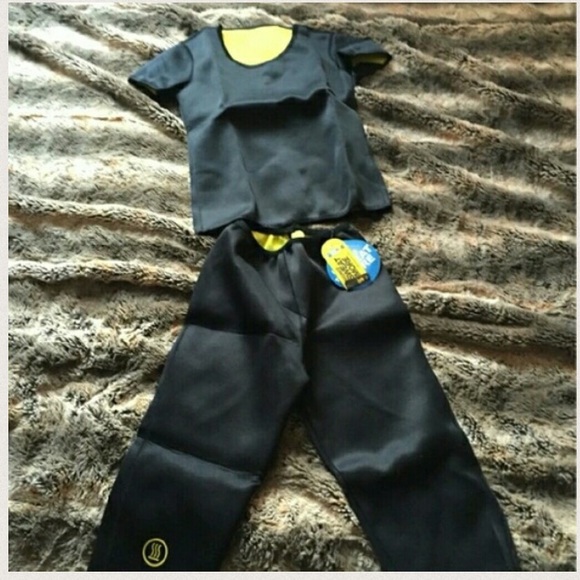 Hot neoprene sport shirt and pants training set - Picture 2 of 3