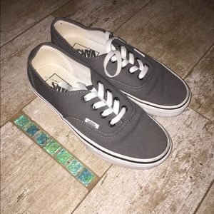 Grey vans