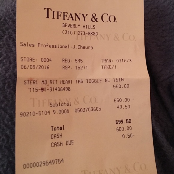 Tiffany&co. Necklace