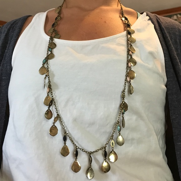 Long dangle necklace