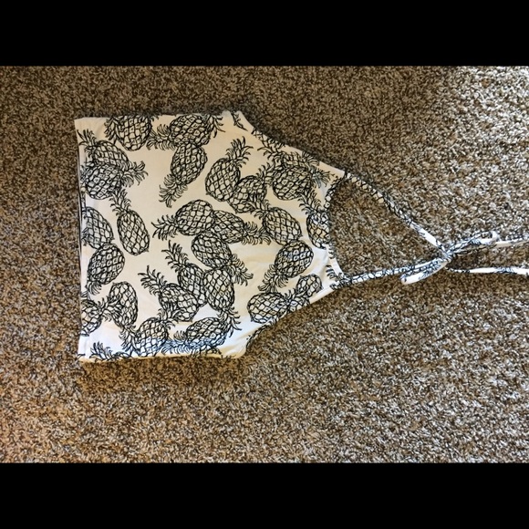 Reversible Halter Crop Top