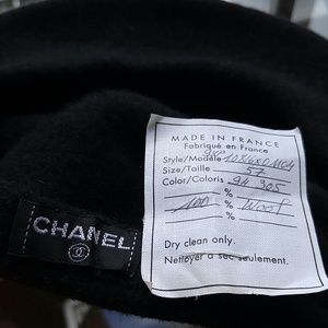 CHANEL Accessories - CHANEL BERET HAT CHANEL Accessories - CHANEL BERET HAT