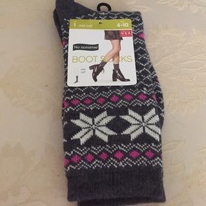 Grey Boot Socks!