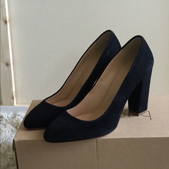 JCREW Classic Suede Pumps