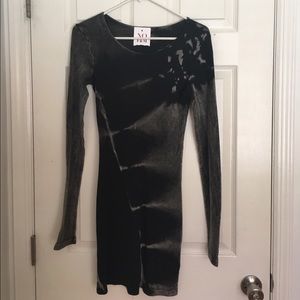 Tie Dye Bodycon Dress