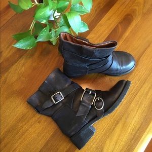 Lucky Brand biker boots 🍀