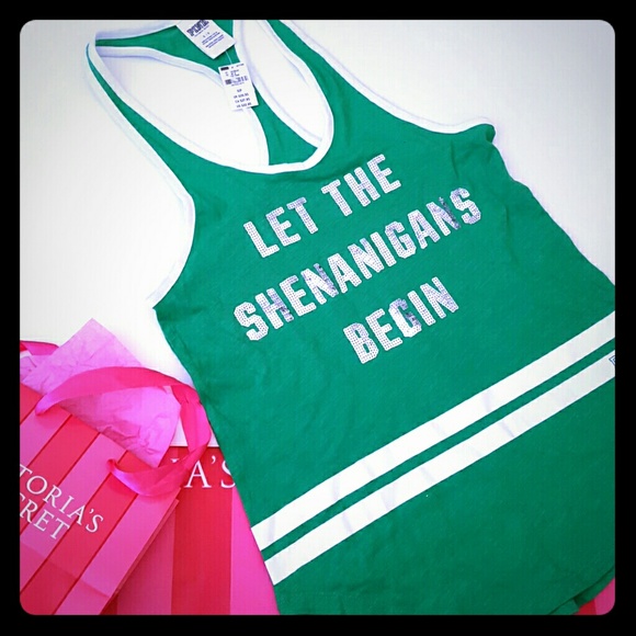 PINK Victoria's Secret Tops - New! PINK sequin tank!