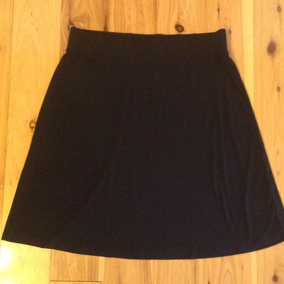 Black pencil style skirt