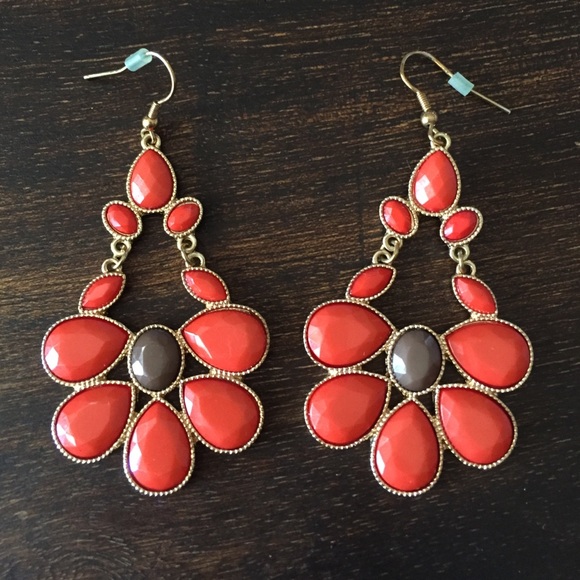 Fall statement earrings