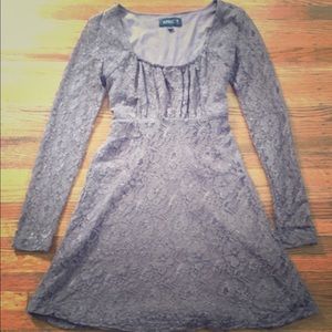 Vintage lace lavender dress