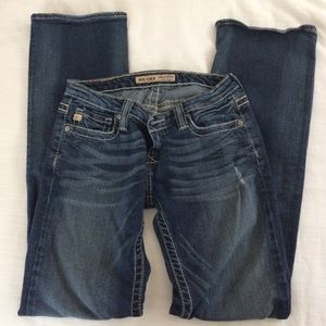 Big star bootcut jeans size 28r