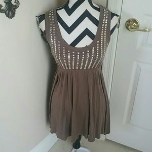 Silver Studded Dress