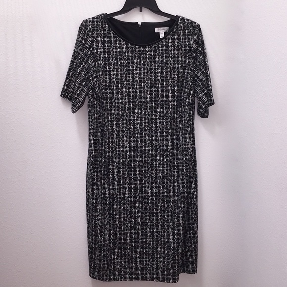 Dress Barn Black & White Dress