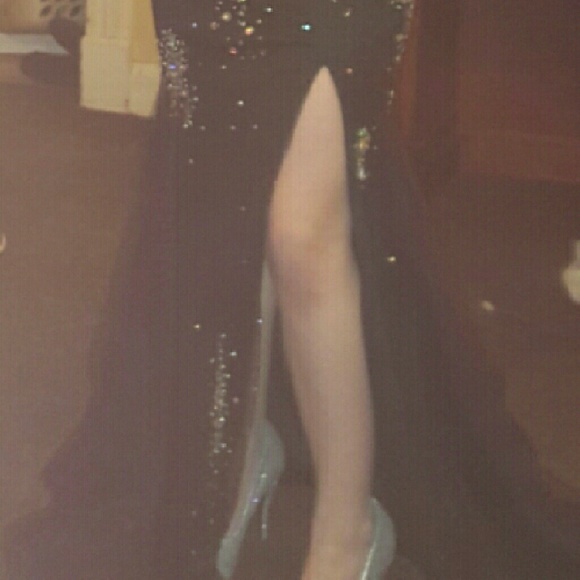 Black Prom Dress - Picture 2 of 2