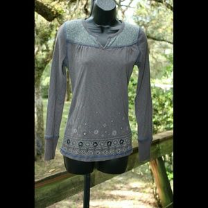 Miss Me long sleeve top