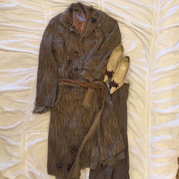 Beautiful Hazel  anthropology long jacket - Picture 1 of 4
