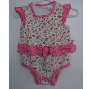 First Impressions Floral Romper