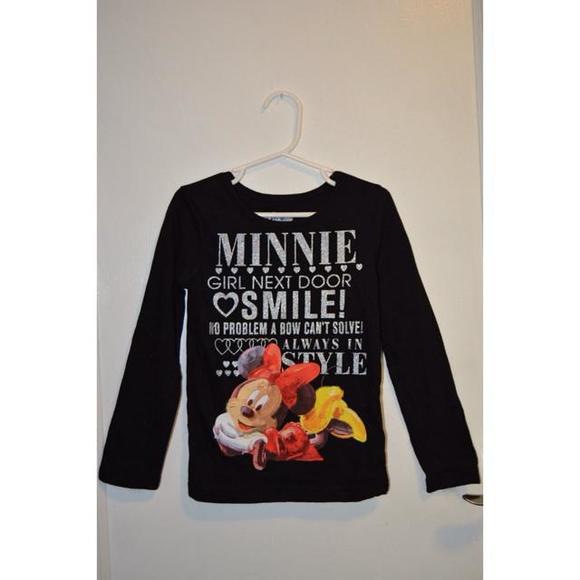 NWOT! Minnie Mouse Long Sleeve T-Shirt