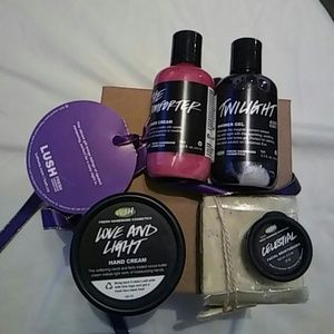 Lush fresh handmade vegan cosmetics 5 pc set