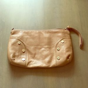 Foley + Corinna FC lady clutch in Taupe